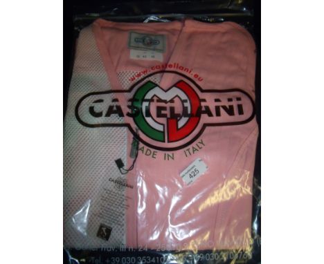 Brand new Castellani ex shop stock sealed in packet pink shooting vest L.H size 42