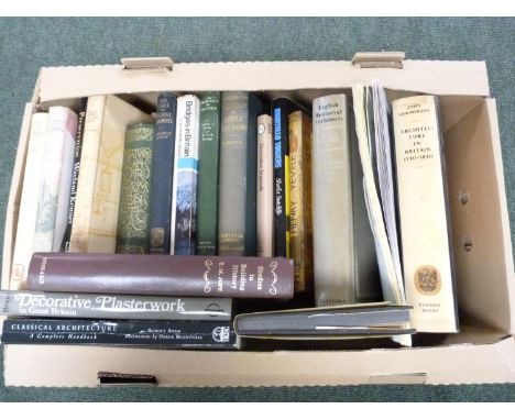 Architecture &amp; Architectural History. &nbsp;A carton of various vols. 