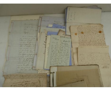 Documents &amp; Ephemera - Scotland - Linlithgowshire - Hilderstoun &amp; Tartraven Silver Mines. &nbsp;1730-1896. A fine arc