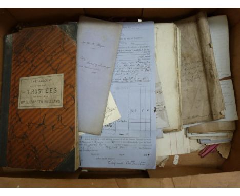 Documents &amp; Ephemera - Oswestry - Shropshire.&nbsp; Archive of legal documents &amp; correspondence cleared from old Oswe