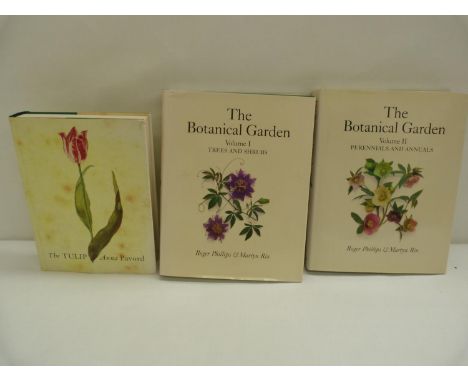 PHILLIPS R. &amp; RIX M. &nbsp;The Botanical Garden. 2 vols. Many col. illus. Quarto. Orig. green cloth in d.w's. 2002; also 