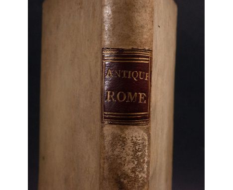 First edition of l'Antique Rome ou Description Historique et Pittoresque written by Grasset Saint-Sauveur. Contains 50 plates