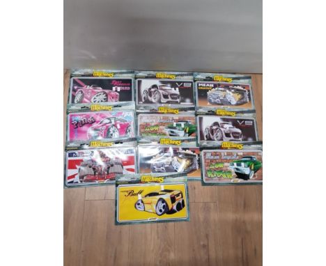 10 MEAN MACHINES STICK ON PADS INCLUDES FAST AND THE FURIOUS AND RAGING BULL ETC