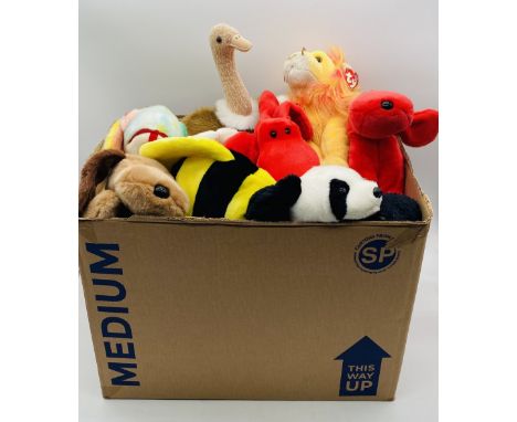 A collection of Ty Beanies "Original Buddy" soft toys, all in the form of animals - all with original tags, approx. 20 in tot