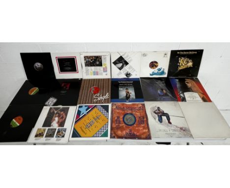 A collection of (mainly) 1980s 12" and 7" singles including Devo, Frankie Goes to Hollywood, Eurythmics, James Brown, Chic, S