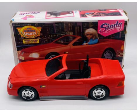A vintage boxed Hasbro Sindy Lights 'N' Sounds Sports Car