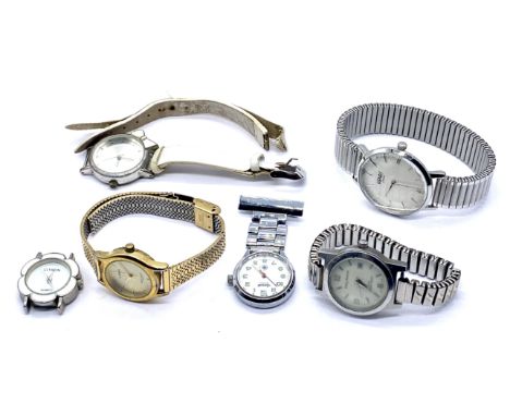 A collection of watches including Henry (London), Sekonda, Ingersoll etc.