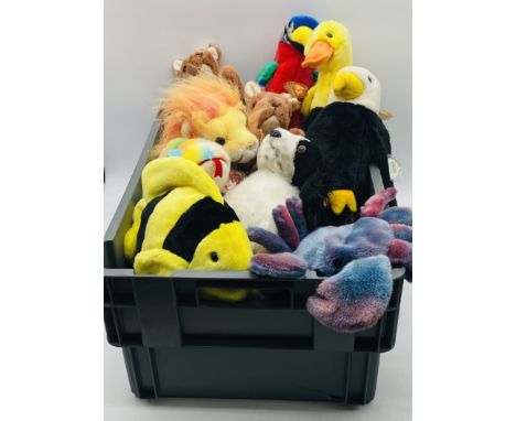 A collection of Ty Beanies "Original Buddy" soft toys, all in the form of animals - all with original tags, approx. 20 in tot
