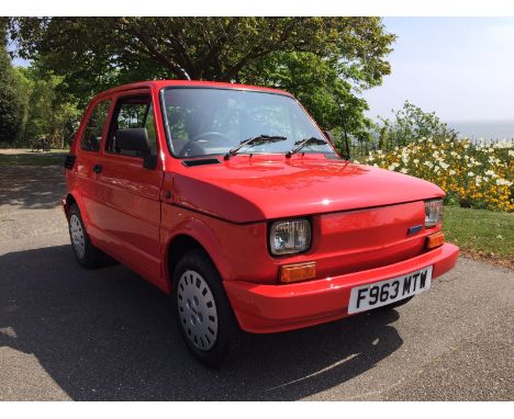 Fiat 126 BIS. Probably the best one available in the market today. 1988 - Sometimes people do things, not for a profit or bec