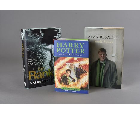 Two first edition J.K. Rowling novels, Harry Potter and the Goblet of Fire' and 'Harry Potter and the Half-Blood Prince', plu