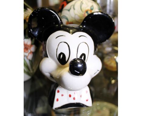 Walt Disney production ceramic Mickey Mouse money box