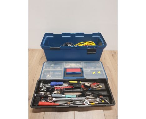 A TOOLBOX CONTAINING ASSORTED TOOLS