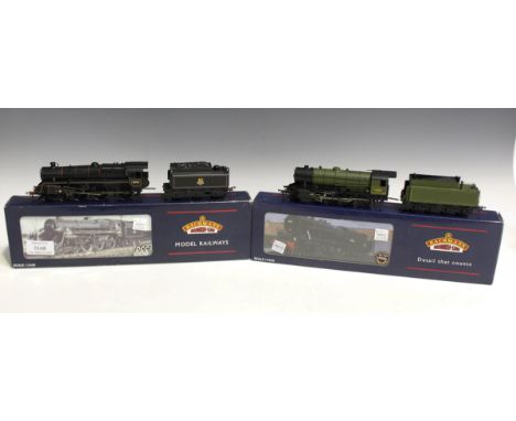 Five Bachmann Branch-Line gauge OO locomotives and tenders, comprising No. 31-706 'Roedeer', No. 32-503Z 'City of Peterboroug