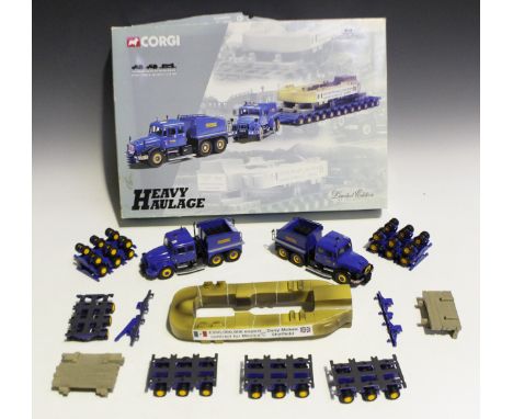 A gauge OO kit-built 2-4-0 locomotive and tender LNER, together with a collection of diecast vehicles, including Corgi Tracks