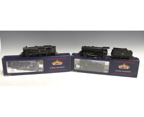 Three Bachmann Branch-Line locomotives and tenders, comprising No. 32-502 'Camelot', No. 32-253 90312 'Austerity' and limited