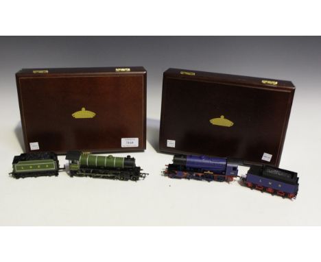 A Bachmann Branch-Line gauge OO limited edition locomotive 'Sir Guy Williams', finished in blue and red LMR livery, No. 1349/