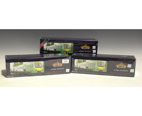 Two Bachmann Branch-Line for Modelzone gauge OO No. 32-460Z Class 171 Turbostar 2-car DMU sets Southern and a No. 32-460Y Cla