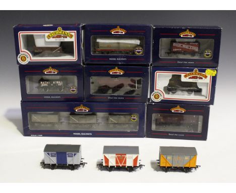 Twenty-two items of Bachmann Branch-Line gauge OO goods rolling stock, including Collectors Club and Exclusive, including a N