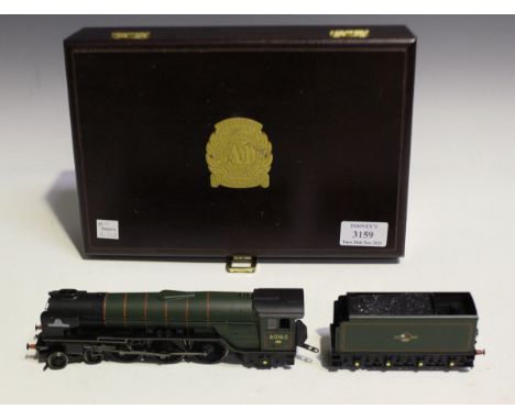 A Bachmann gauge OO 2001 Steam Locomotive Trust limited edition locomotive 60163 'Tornado' and tender, finished in BR green l