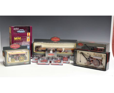A collection of Corgi vehicles, including five Vintage Glory vehicles, six Original Omnibus, a Golden Age Collection 'Batman'