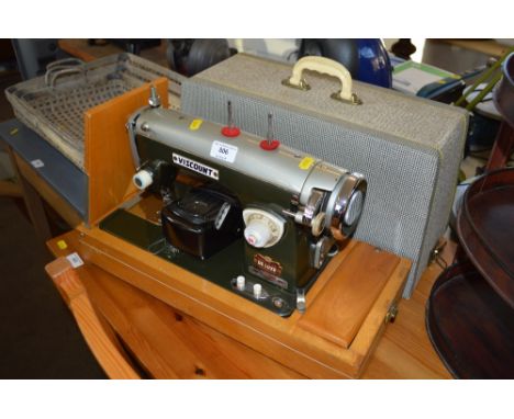 A Viscount deluxe sewing machine sold as collectors item