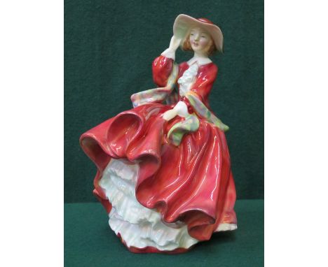 ROYAL DOULTON GLAZED CERAMIC FIGURE- TOP O' THE HILL, HN1834 