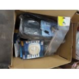 Contents of Box Including Levelling Chocks, Wheel Clamp, Carafoot etc