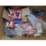 Contents of Box Including a Large Quantity of Various Motorhome/Caravan Parts/Accessories