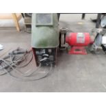 GS Dx1-1303 AC Welder and a SEALEY Bench Grinder