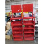 Pair of Metal Display Stands