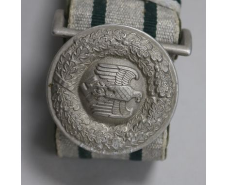 A German World War II Army Officers parade belt