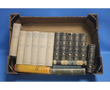 WINSTON S. CHURCHILL - 'THE SECOND WORLD WAR', six volumes with dustjackets published by Cassell &amp; Co. Ltd. 1949 - 1954, 