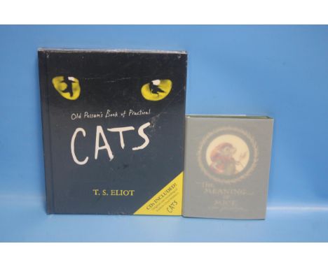 T. S. ELIOT - 'OLD POSSUM'S BOOK OF PRACTICAL CATS', published by Faber &amp; Faber includes Cds or the original cast recordi