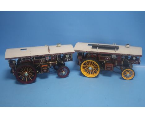 TWO UNBOXED MIDSUMMER MODELS 1:50 SCALE AND STEAM ENGINES, to include William Murphys and Golden GondolasBoth models are in g