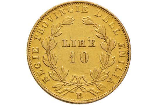 Savoia And Regno D Italia Coins Vittorio Emanuele Ii Re Eletto 1859 1861 10 Lire 1860 B Pag