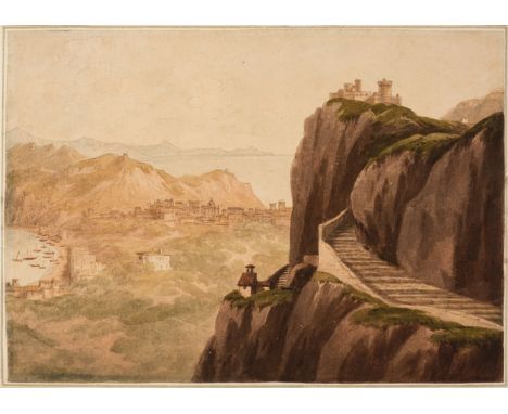 * Smith (John 'Warwick', 1749-1831). View on the Island of Caprea [Capri], looking to the Eastern Promontory, and into the Ba