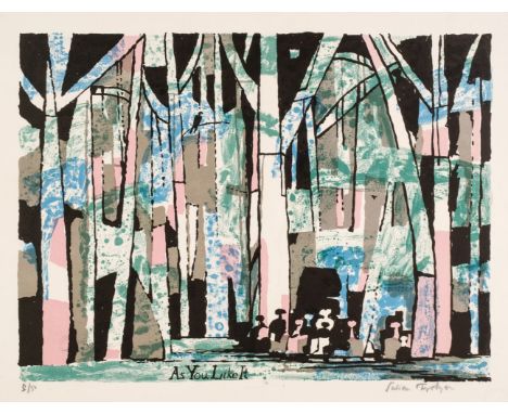ARR * Trevelyan (Julian, 1910-1988). As You Like It, 1964, lithograph in colours on paper, signed and numbered 8/50 to lower 