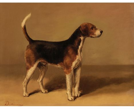 * Dickinsons (19th century). Pytchley 'Potentate' 1896, Champion Peterboro' 1900, oil on canvas, signed lower left, 34.5 x 44