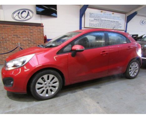 Make &amp; Model: Kia Rio 2 EcoDate of Reg: RX63 UUBColour: Redcc: 1396MoT: 03-12-2021Fuel Type: PETROLMileage: 65kTransmissi