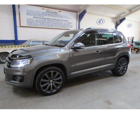 Make &amp; Model: VW Tiguan Match TDiDate of Reg: LG63 HXKColour: Greycc: 1968MoT: 26-08-2022Fuel Type: DIESELMileage: 76kTra