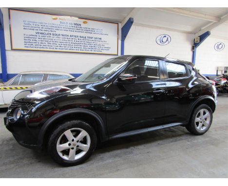 Make &amp; Model: Nissan Juke VisiaDate of Reg: BC14 AOZColour: Blackcc: 1598MoT: 02-08-2022Fuel Type: PETROLMileage: 57kTran