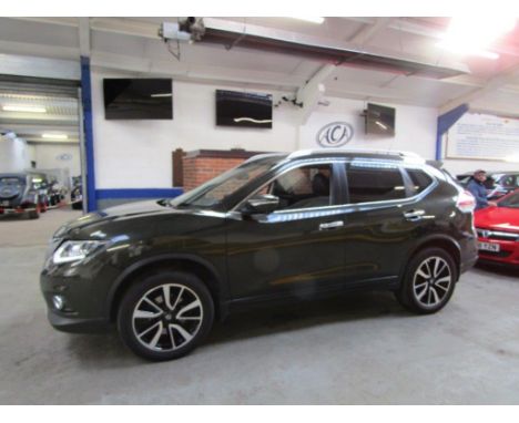 Make &amp; Model: Nissan X-Trail Tekna DCIDate of Reg: EJ66 YRVColour: Greencc: 1598MoT: 18-02-2022Fuel Type: DIESELMileage: 