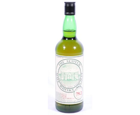 The Scotch Malt Whisky Society SMWS 79.2 DEANSTON, 12 year old single malt Scotch whisky, distilled November 1977 and bottled