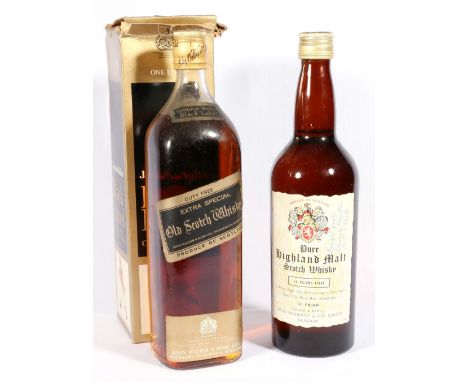 GLENLIVET 14 year old pure malt Scotch whisky, matured and bottled by David Sandeman & Son Ltd., of Glasgow, 75% proof, 70/75