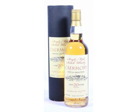 CAERMORY, 20 year old Isle of Mull single malt Scotch whisky bottled from cask number 246, 49.6% vol, 70cl, with tube.