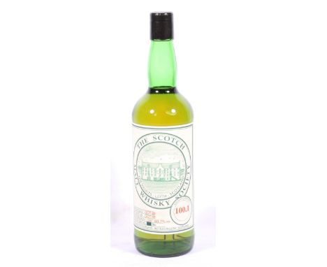 The Scotch Malt Whisky Society SMWS 100.1 STRATHMILL 12 year old Speyside single malt Scotch whisky, distilled 1980 and bottl