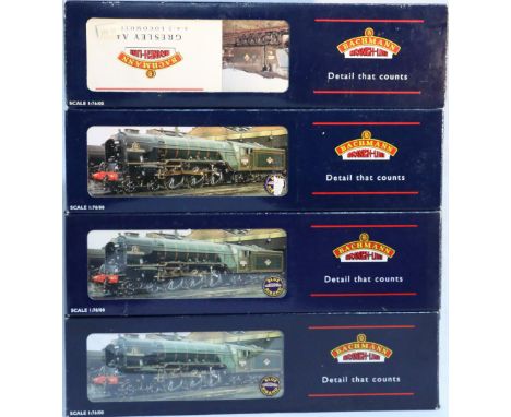 Bachmann branch-line OO gauge locomotives:  4-6-2 North British locomotive and tender 60161 BR blue 32-553; 4-6-2 Bonnie Dund