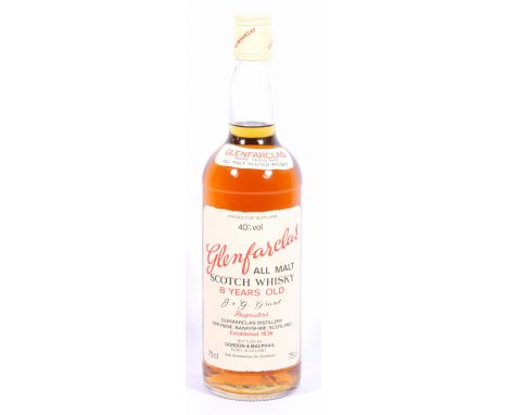 GLENFARCLAS 8 year old all malt Highland Scotch whisky, bottled by Gordon & McPhail, 40% vol, 75cl.