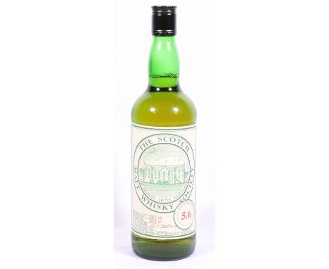 The Scotch Malt Whisky Society SMWS 5.6 AUCHENTOSHAN 13 year old single malt Scotch whisky, distilled December 1977 and bottl
