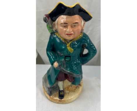 Vintage musical toby jug height approximately 10 inches